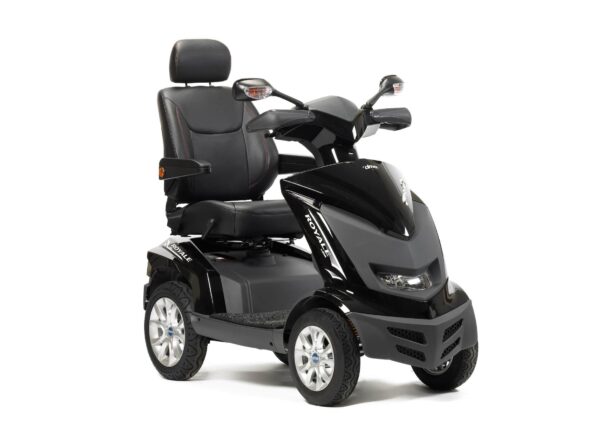 Royale 4 Wheel Scooter HW002BLK Royale 4 Wheel Scooter Black 01 web